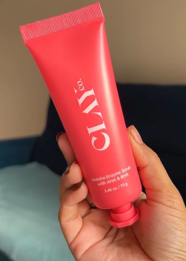 CLAY.co Matcha Enzyme Scrub