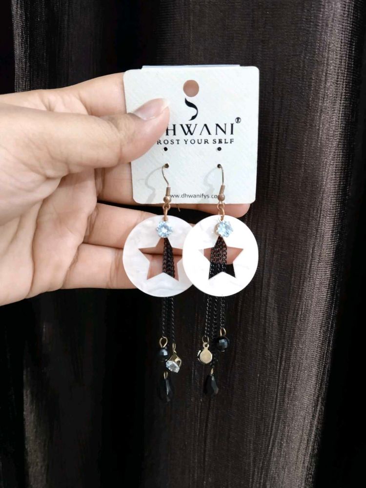 Unique Star Dangle Earrings