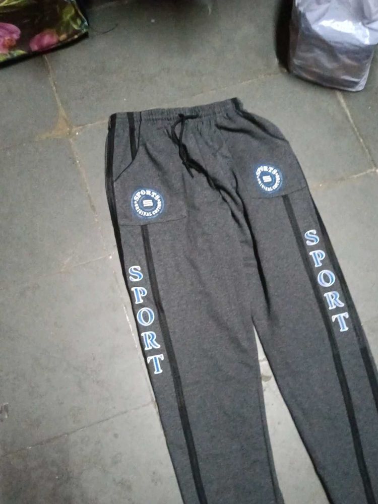 Men's Sporty Grey Joggers