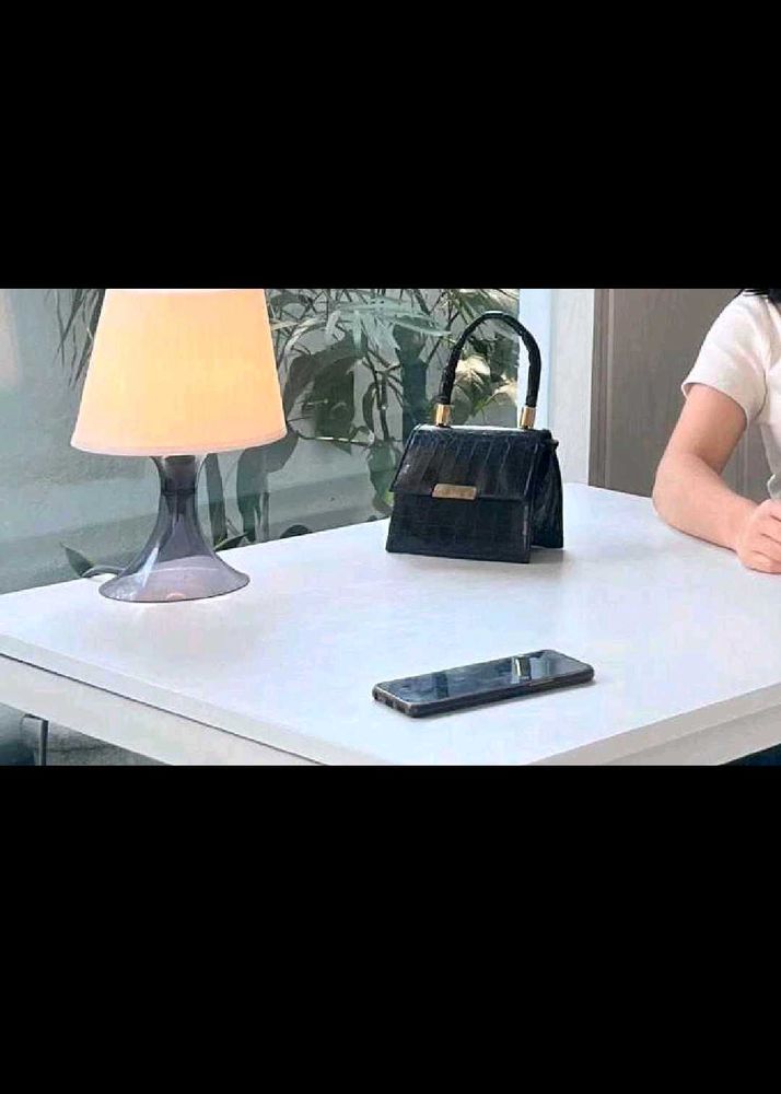 Black mini handbag