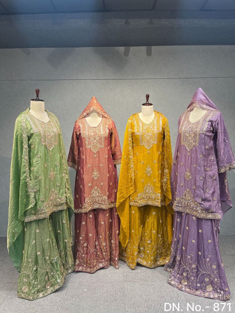 Embroidered Kurta Set with Dupatta