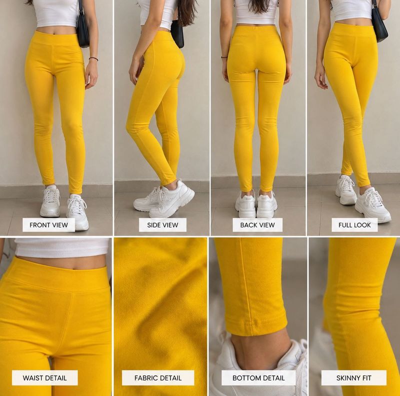 Vibrant Yellow Ethnic Pants