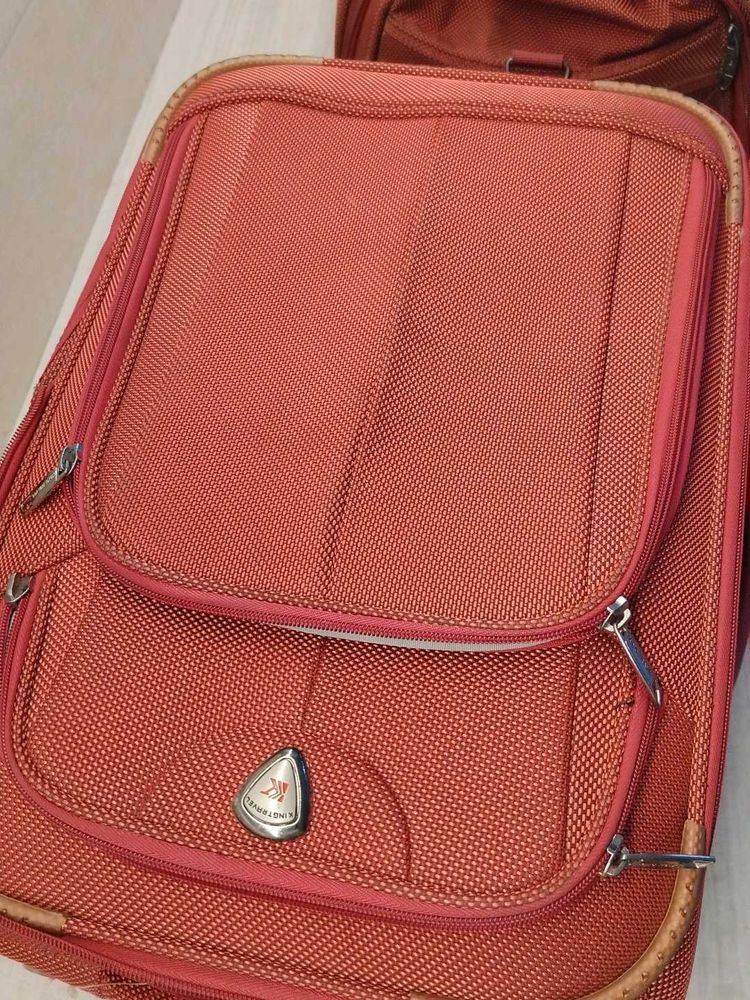 Red Travel Suitcase