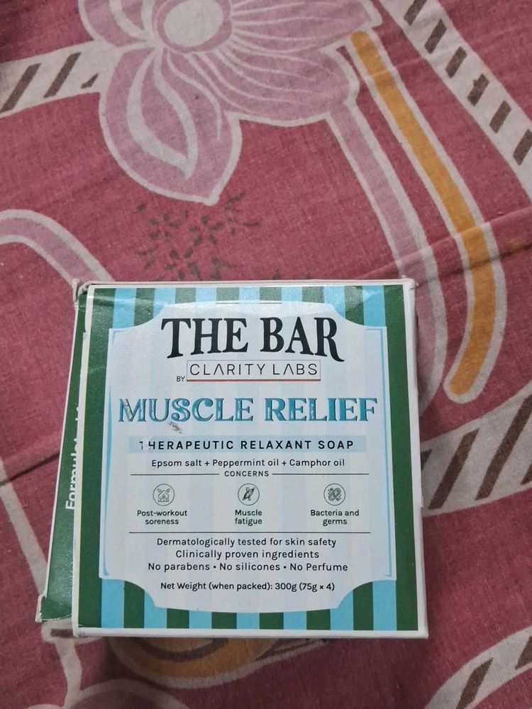 The Bar Clarity Labs Muscle Relief Soap