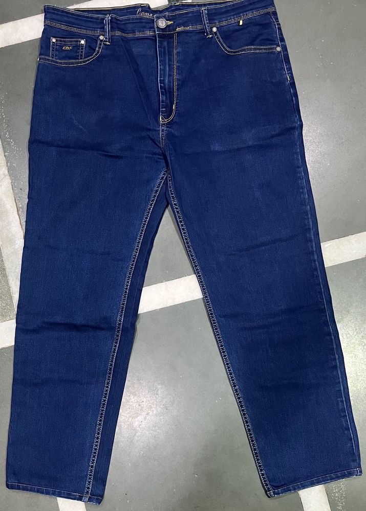 Dark Blue Denim Jeans