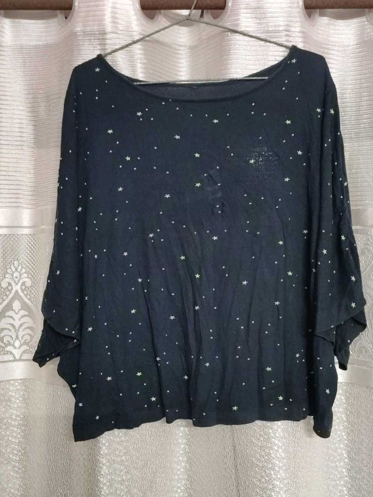Star print top