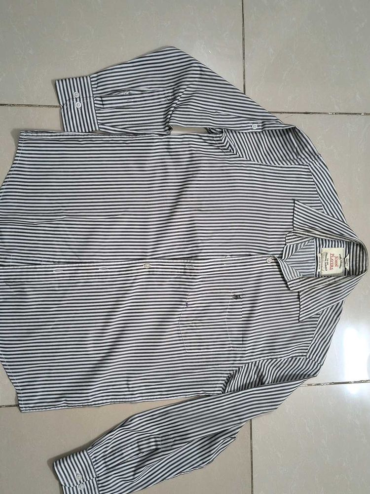 Striped Casual Shirt John Players