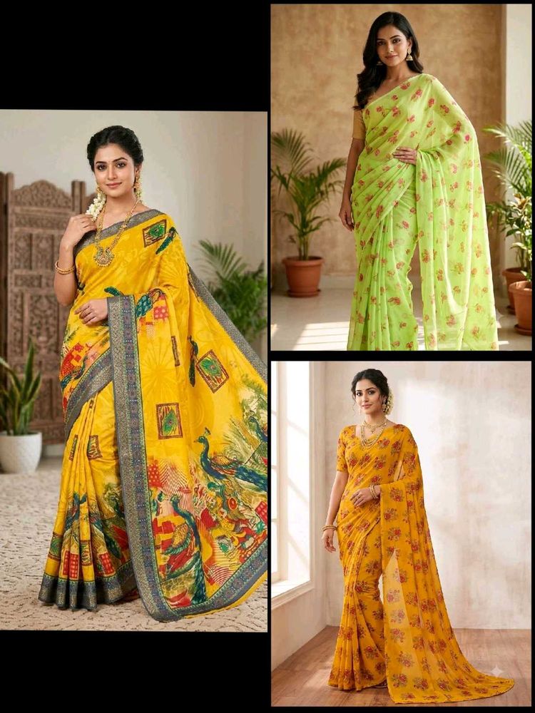Pack of 3 saree