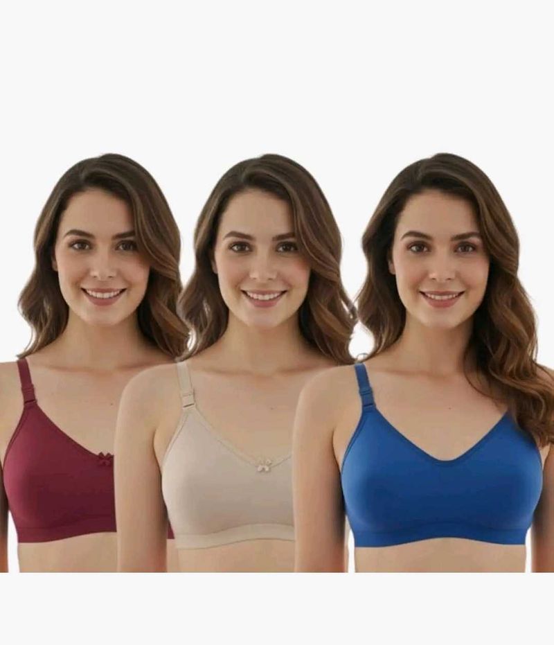 pack of three daily wear bra