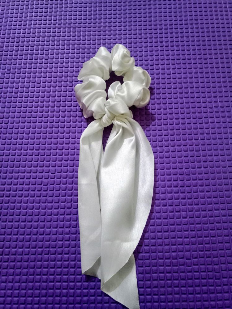 Hair Bow With Tail