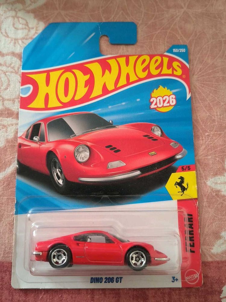 HOTWHEELS FERRARI DINO 206 GT