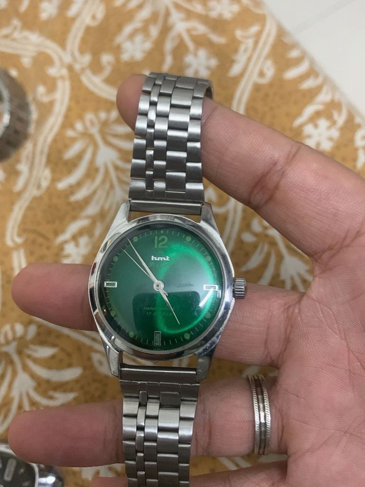 vintage hmt shock proof watch