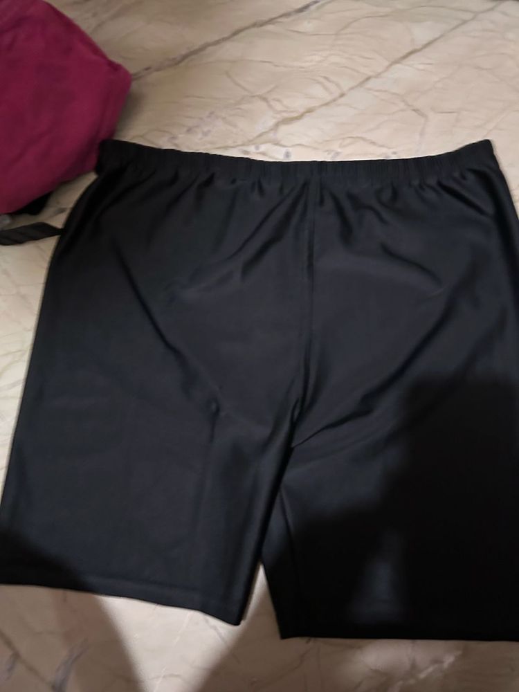 Black Athletic Shorts cycling