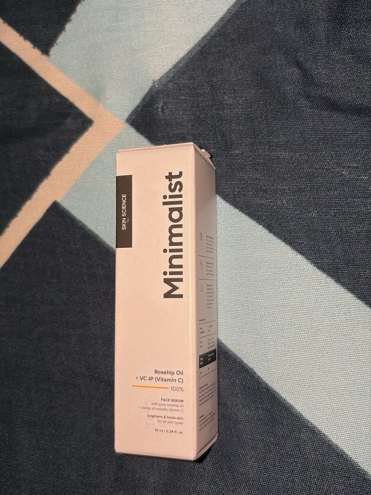 Minimalist Rosehip Oil Vit C Face Serum