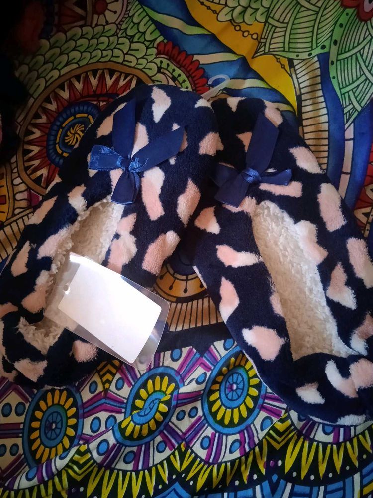 Cozy  Print Slippers