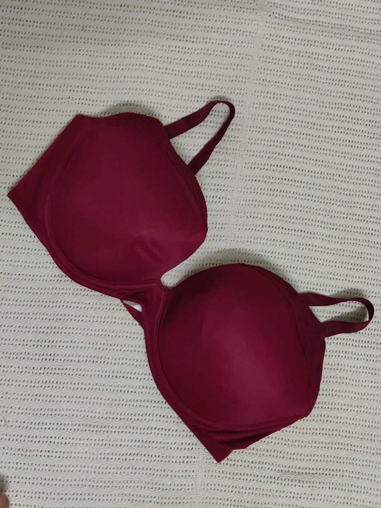 Beautiful Maroon Bra
