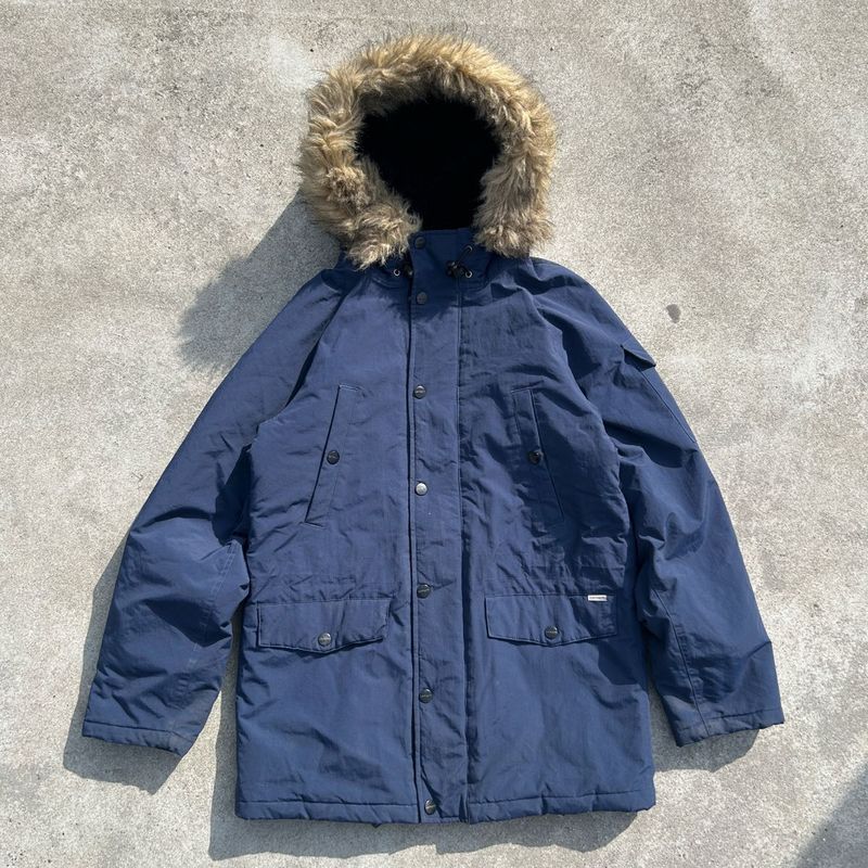 Carhartt WIP Men's NavyFur Anchorage ParkaJacket
