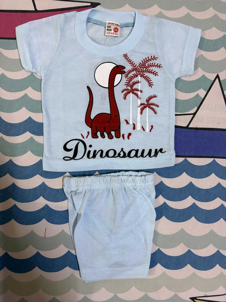 Cute Dinosaur Baby Clothes Set