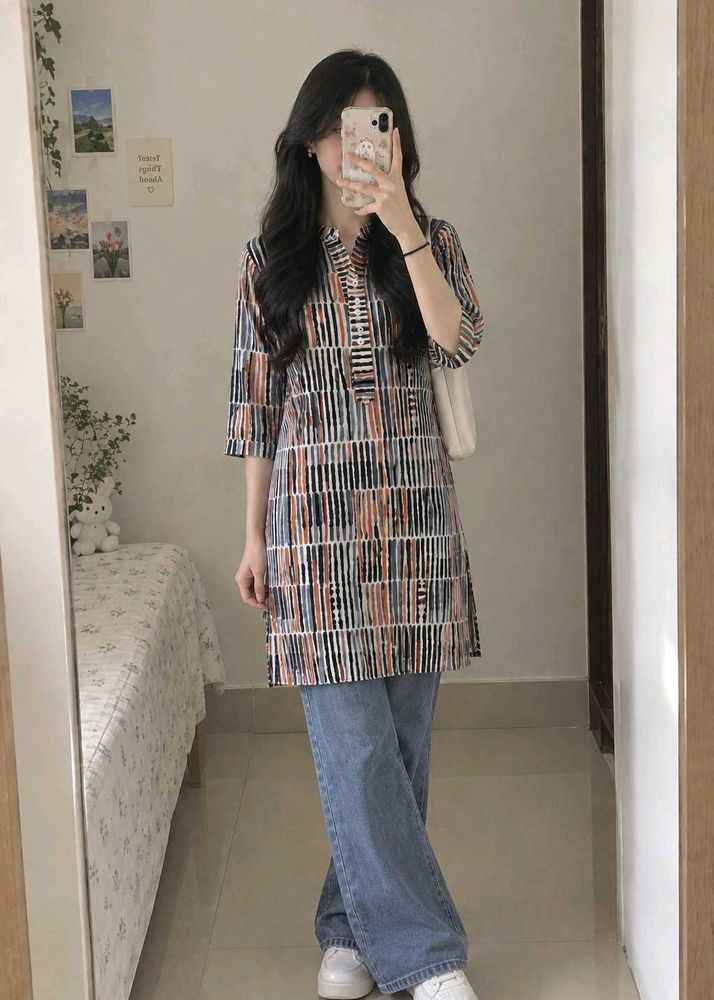 Biba Printed Kurta