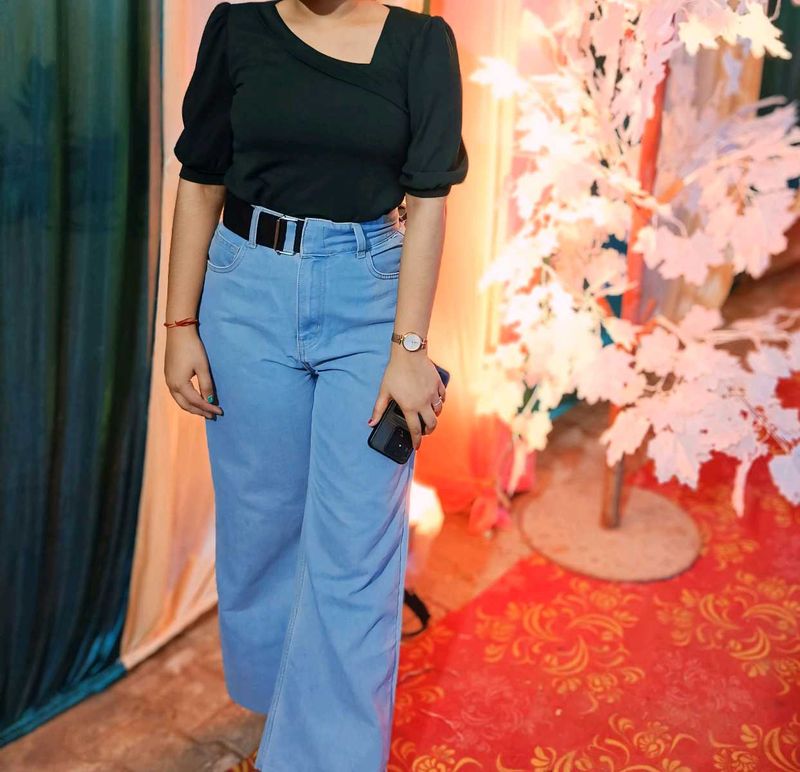 Tokiyo Talkies Blue Flared Jeans