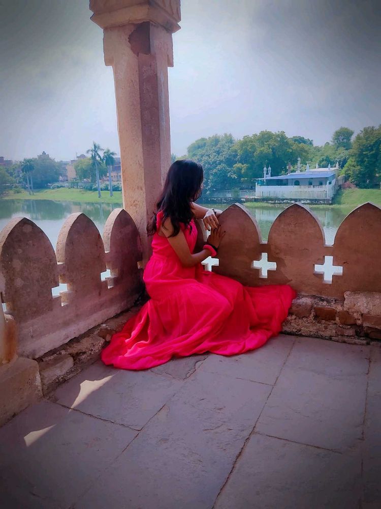 A Beautiful Dress With High Flare