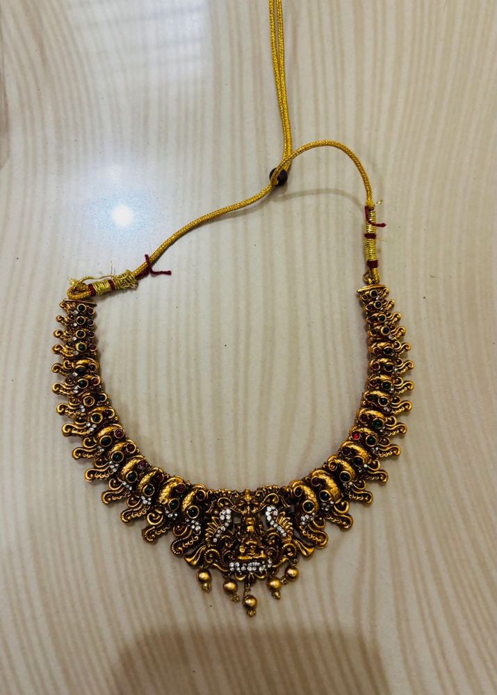Traditional Indian Gold Necklace