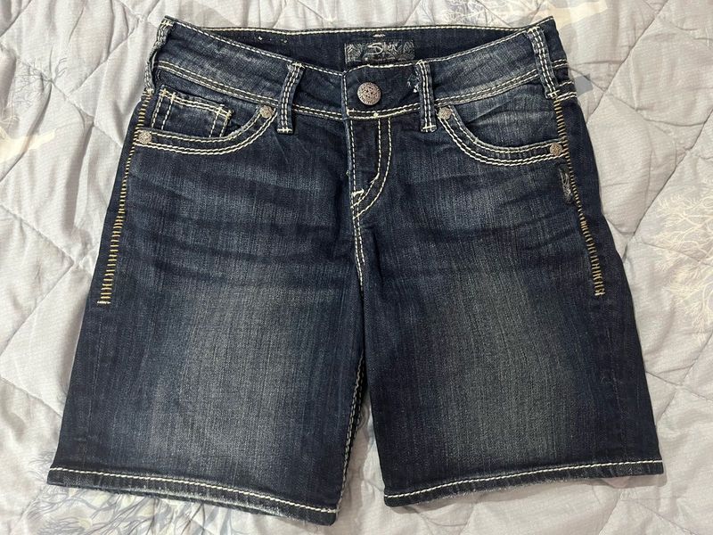 y2k denim shorts