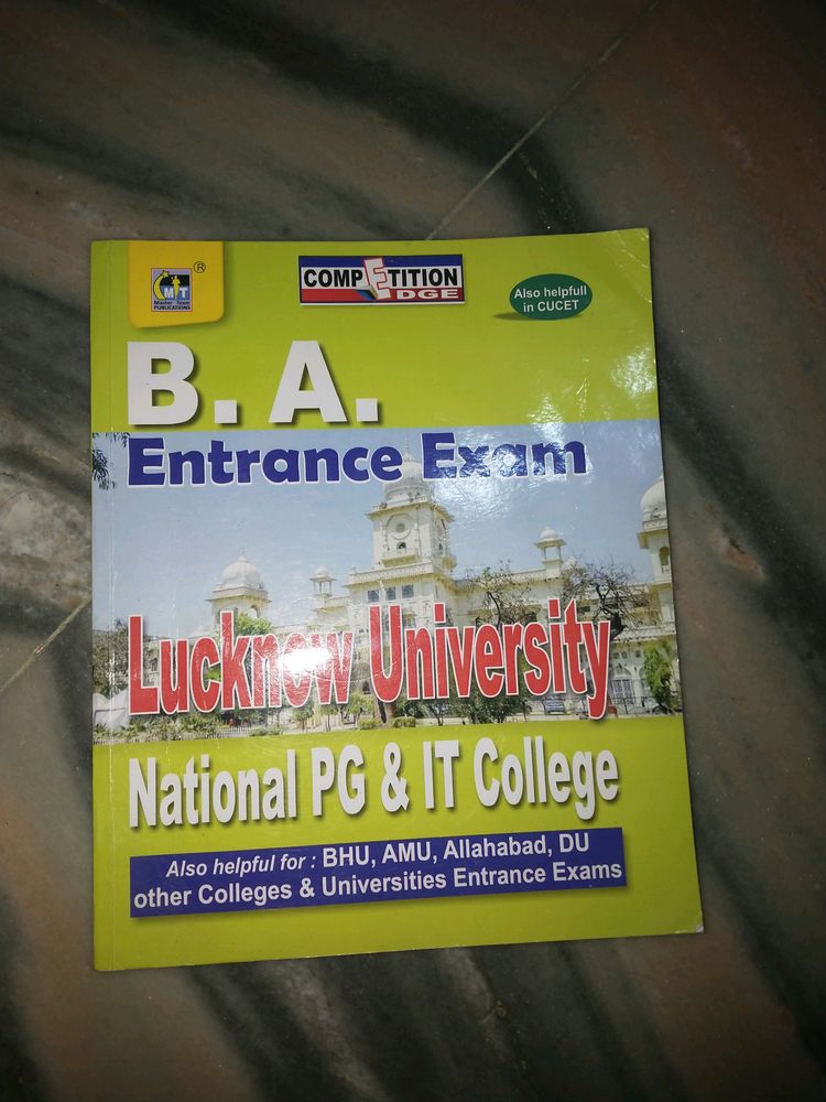 Ba Entrance Book, General Knowledge,Brand New
