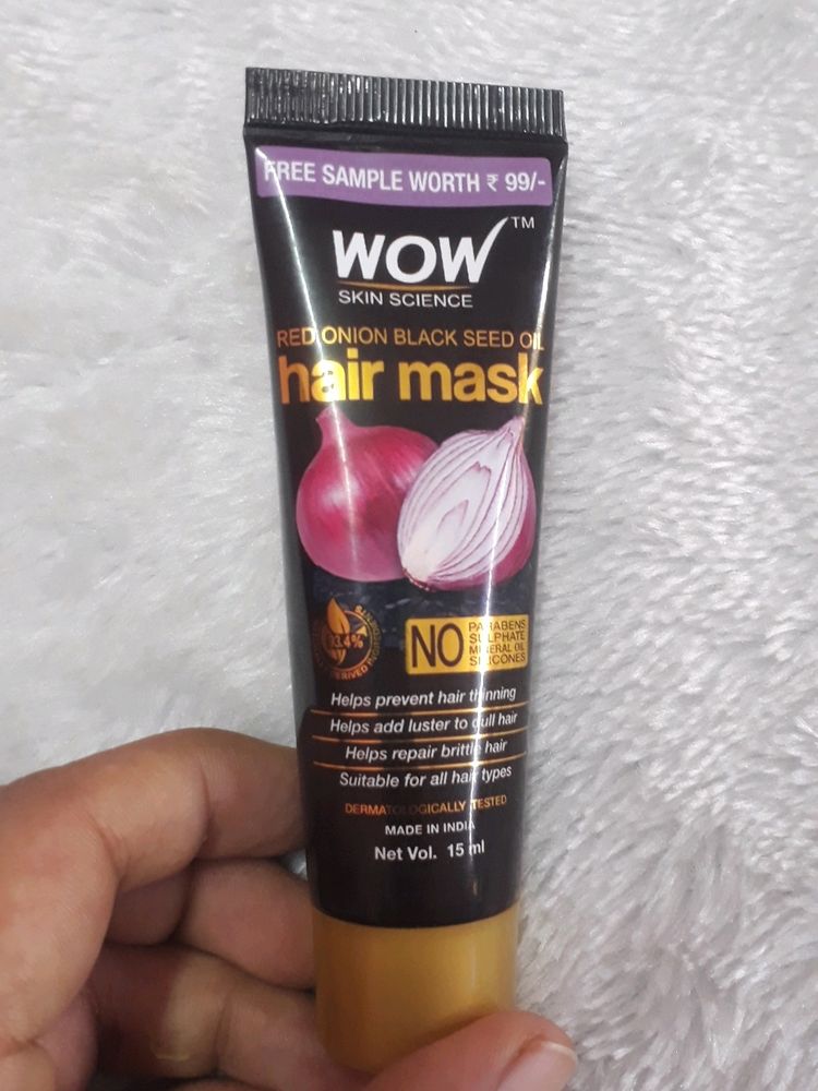 WOW SKIN SCIENCE HAIR MASK 15ML