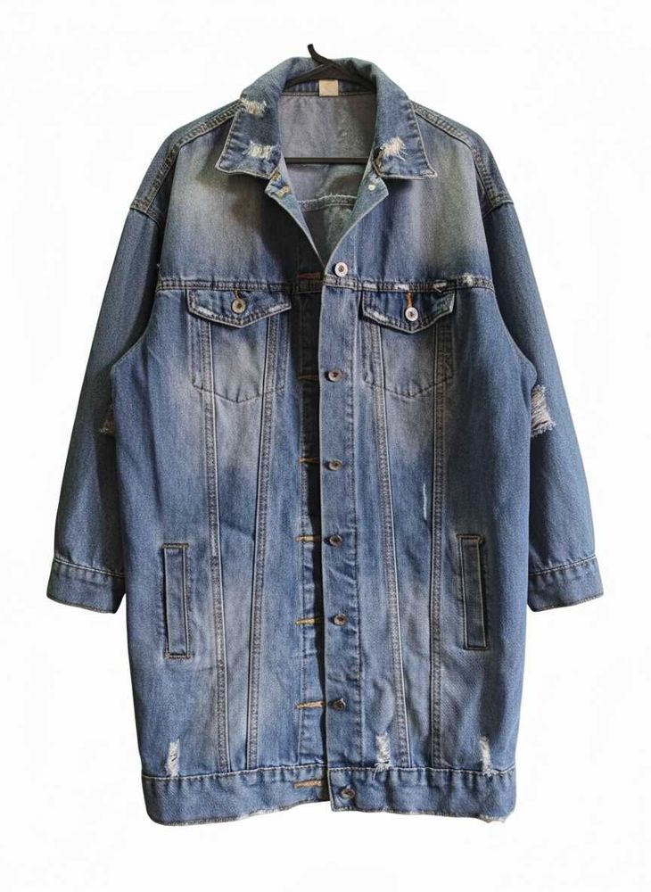 Pure Denim Duster Jacket