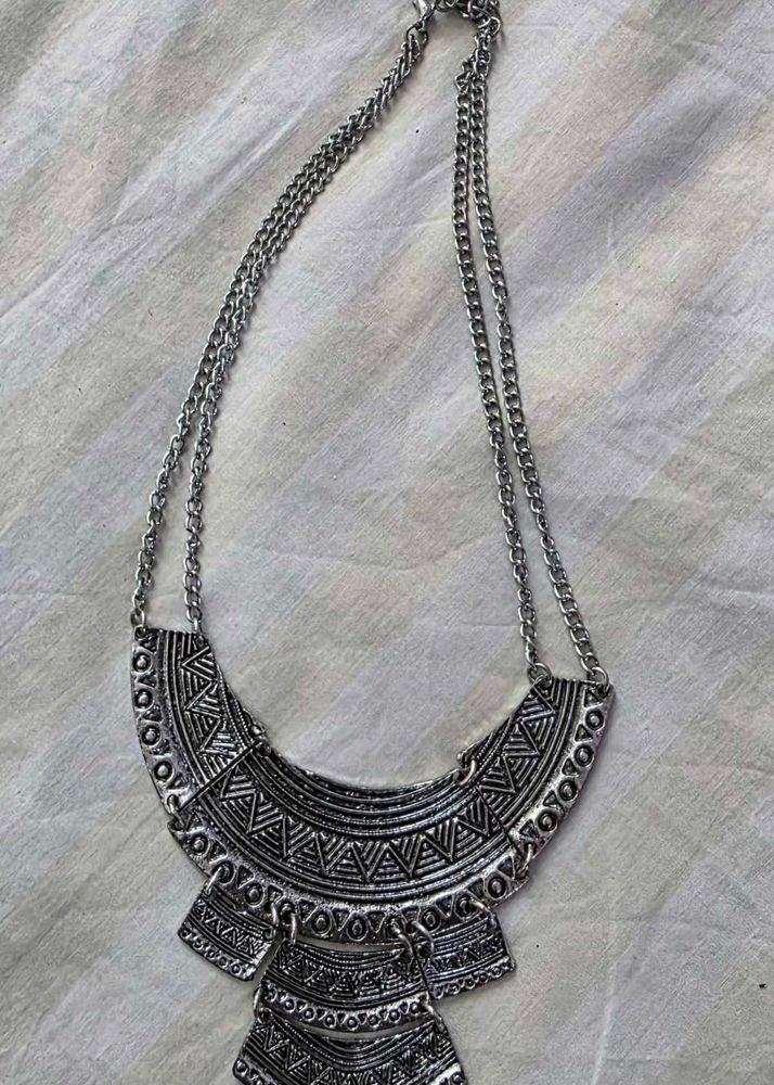 Boho Tribal Statement Necklace