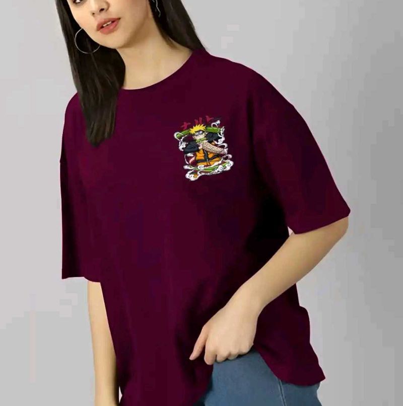 ✨Naruto Graphic Oversized T-Shirt for women ✨