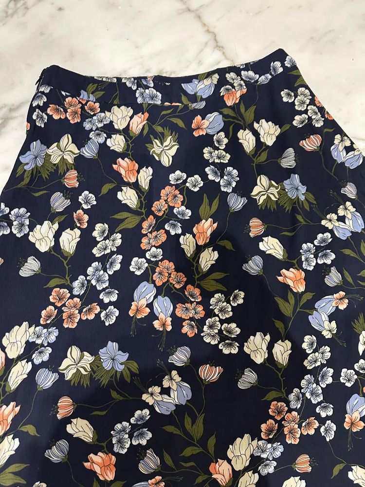 last price Floral Print Midi Skirt