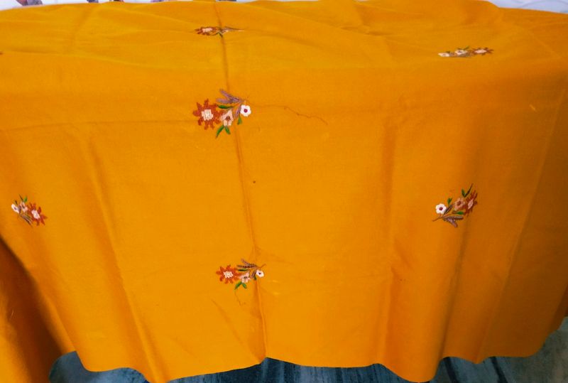 Pure Wool Stol For Women Embroidery Work On  No Da