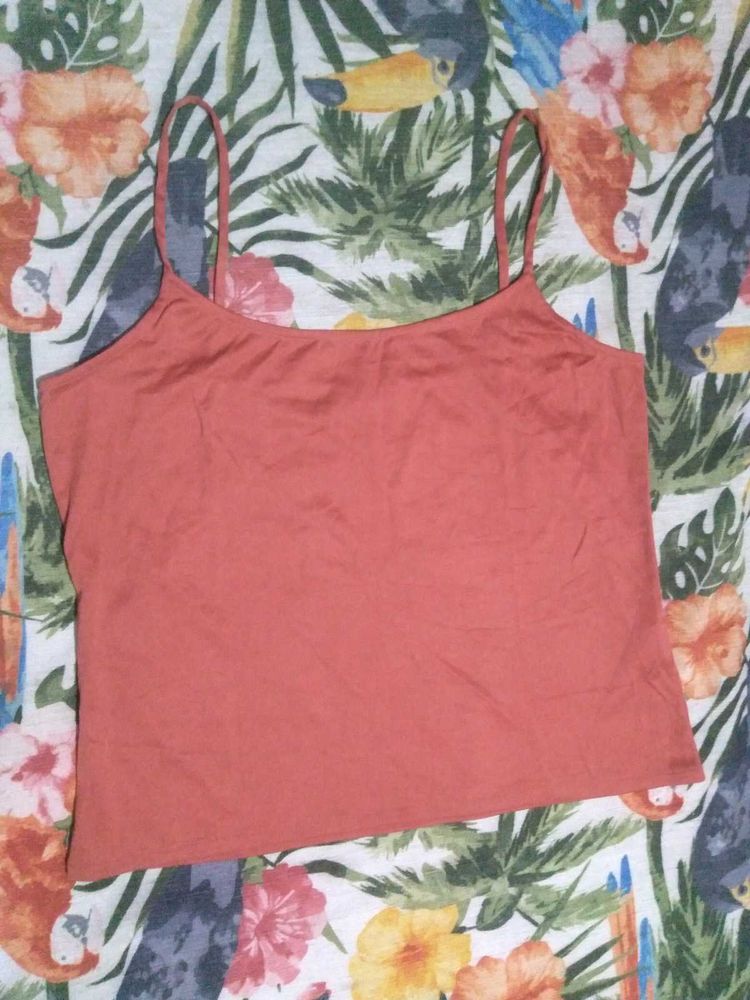 Coral Cami Top