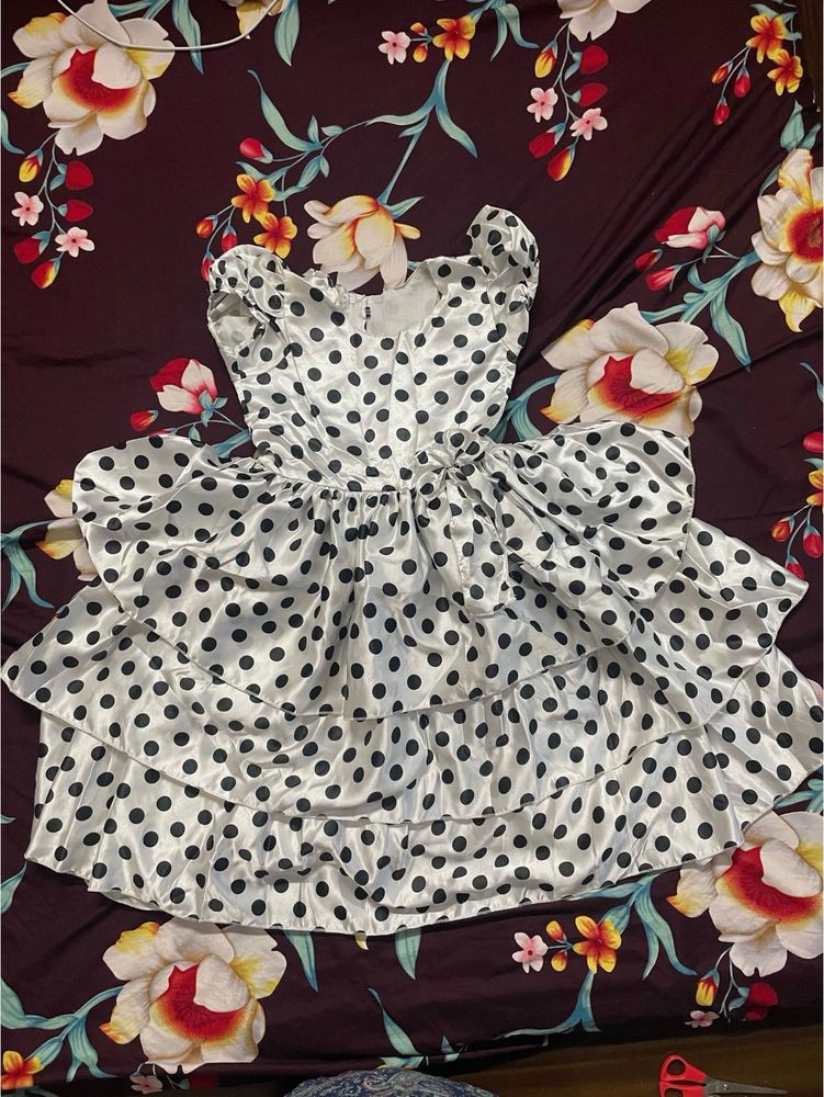 Polka Dot Girls Dress