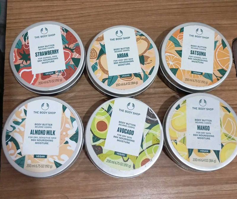 The Body Shop Butters set *6