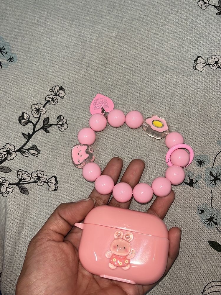 Cute Peach Dip AirPod Pro Case Only