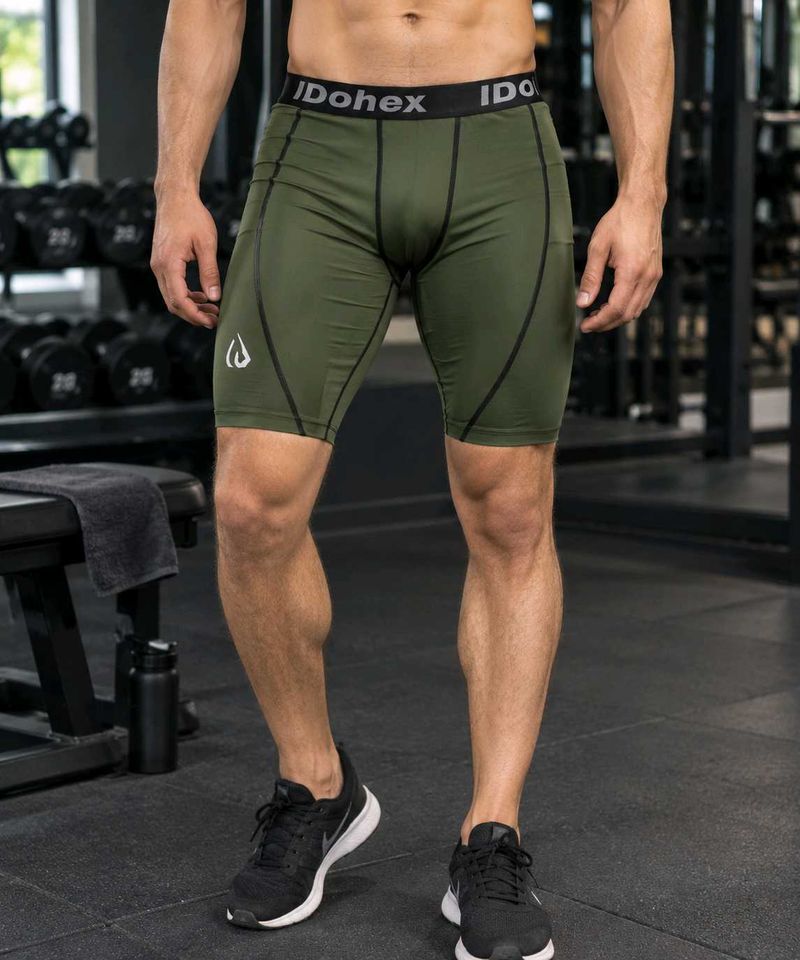 Idonex Men's Compression Shorts