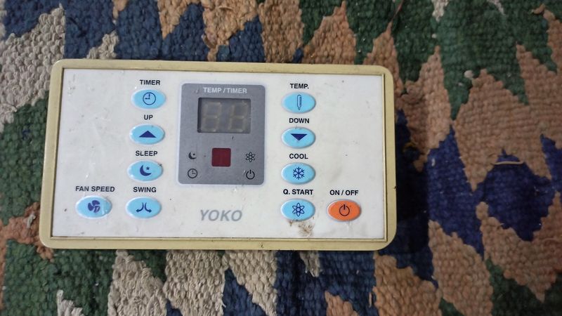 Ac Remote Control Panel LCD