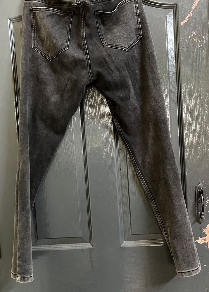 Washed Grey Jeans