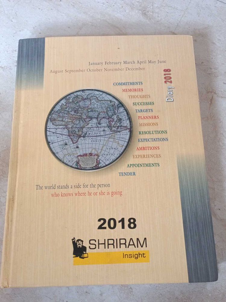SHRIRAM Insight 2018 Diary
