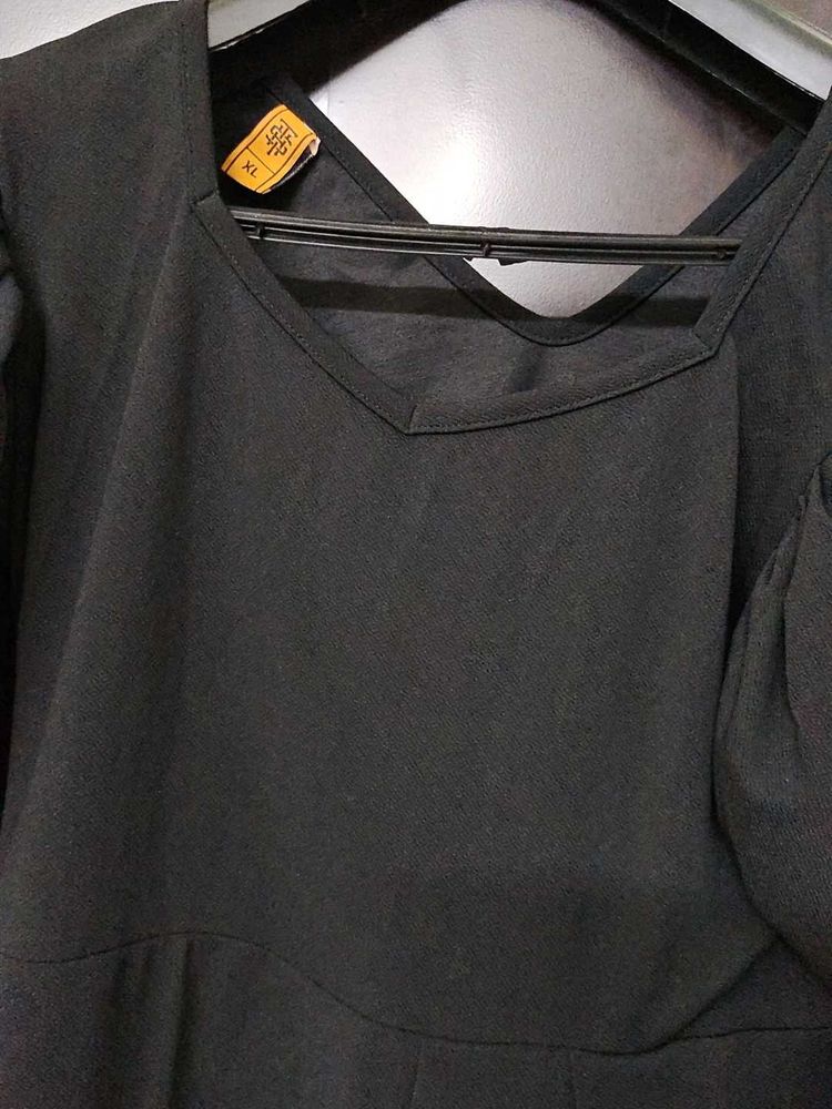 Elegant Black Kurta