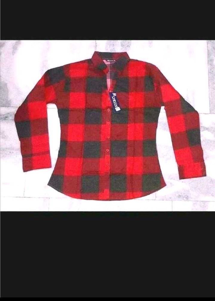 New Checked Shirt For Women