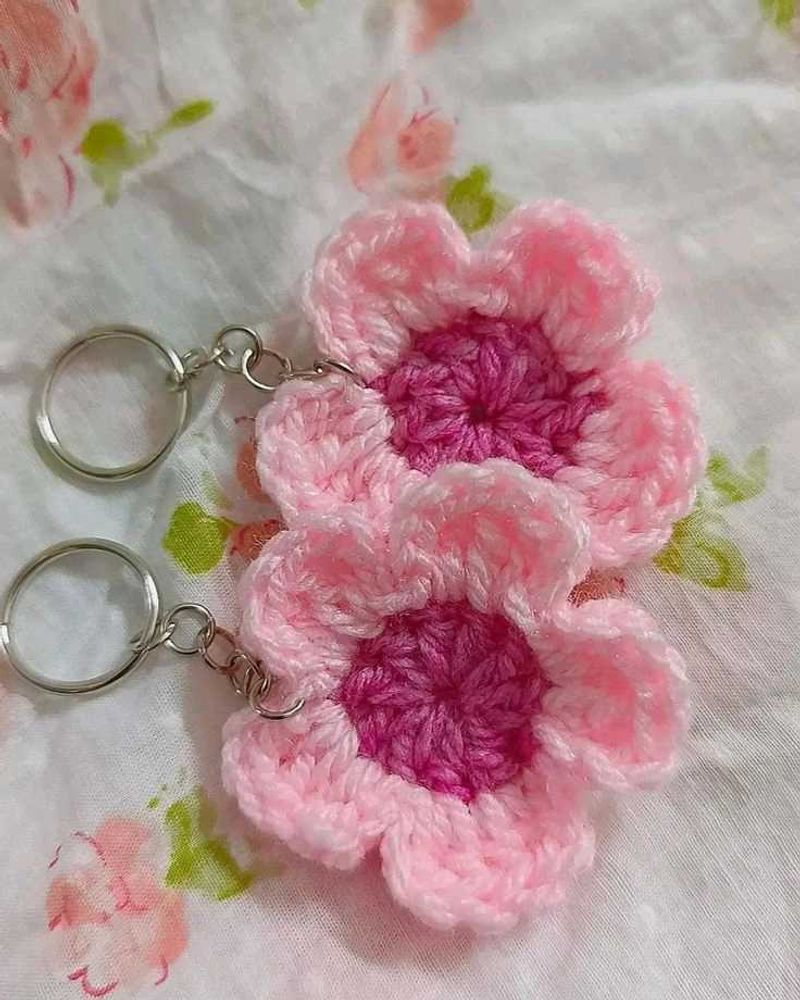 Flower Keychain Variety