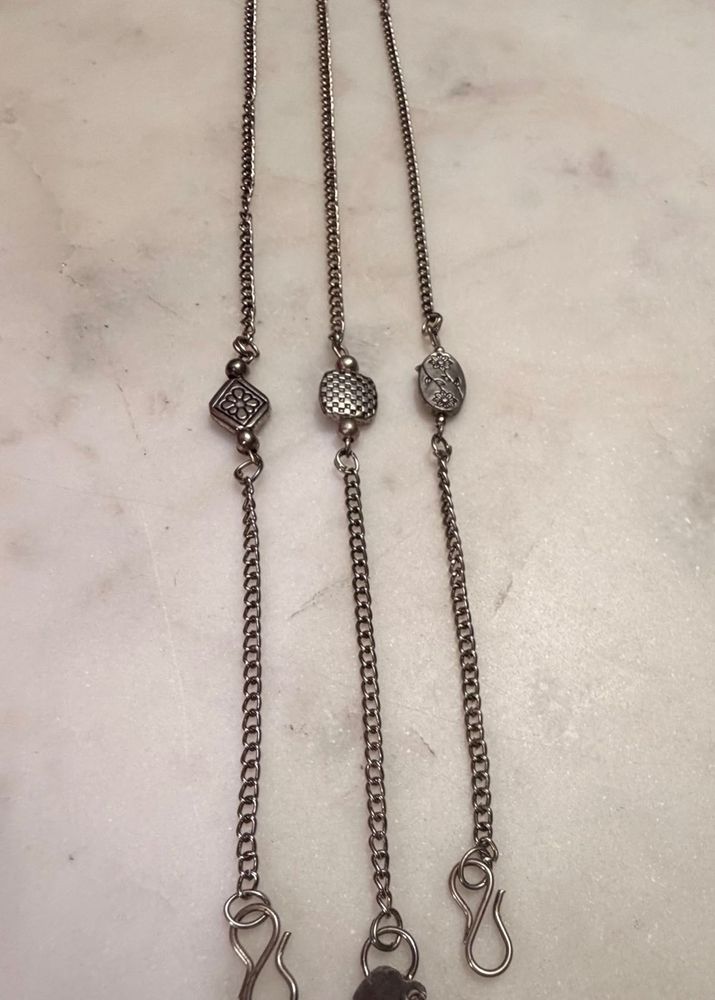 3 Assorted Anklets Set