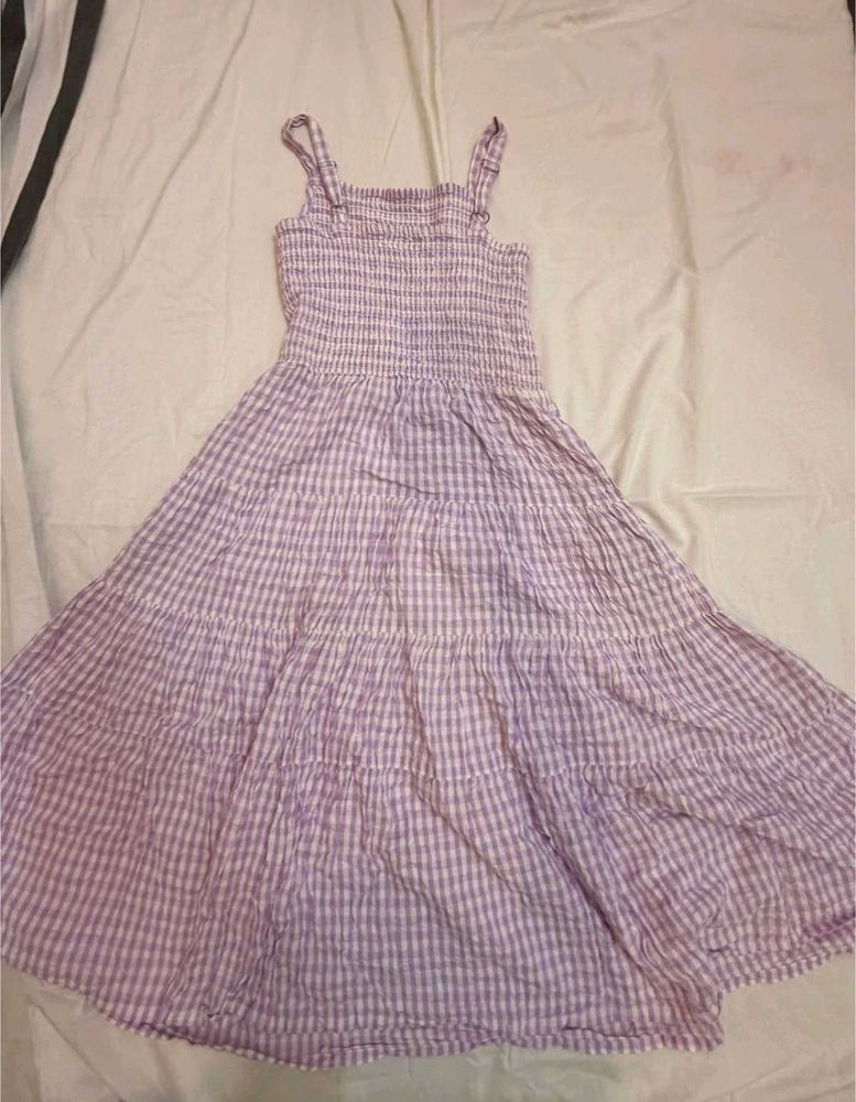 Gingham Tiered Sundress