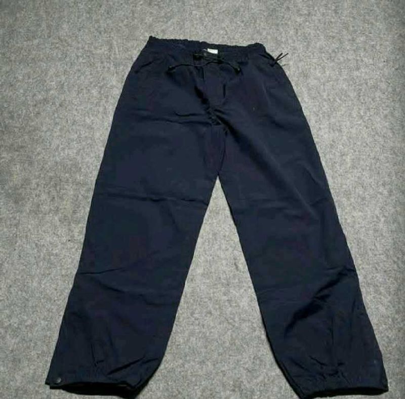 Dark Blue Casual Pants