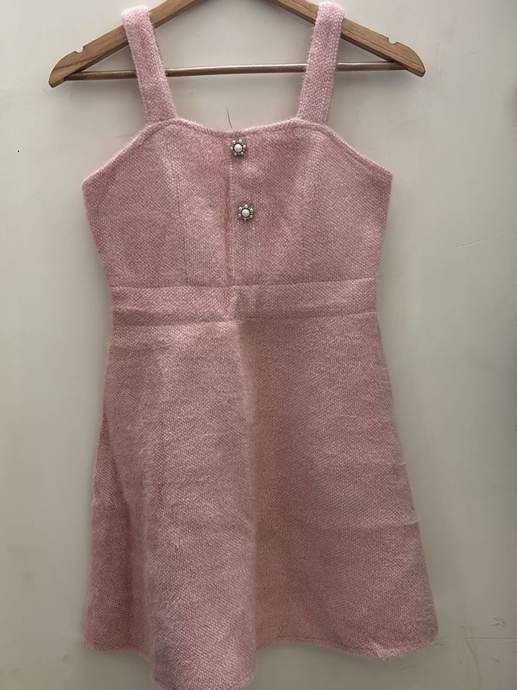 Pink A Line Dress