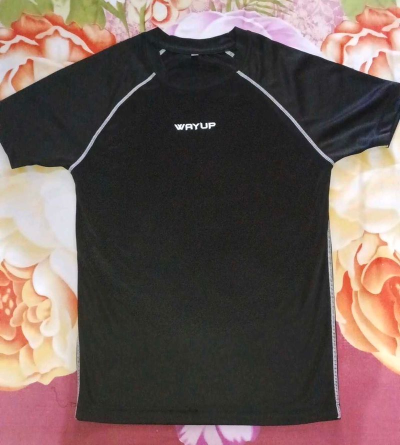 WAYUP Black T-Shirt